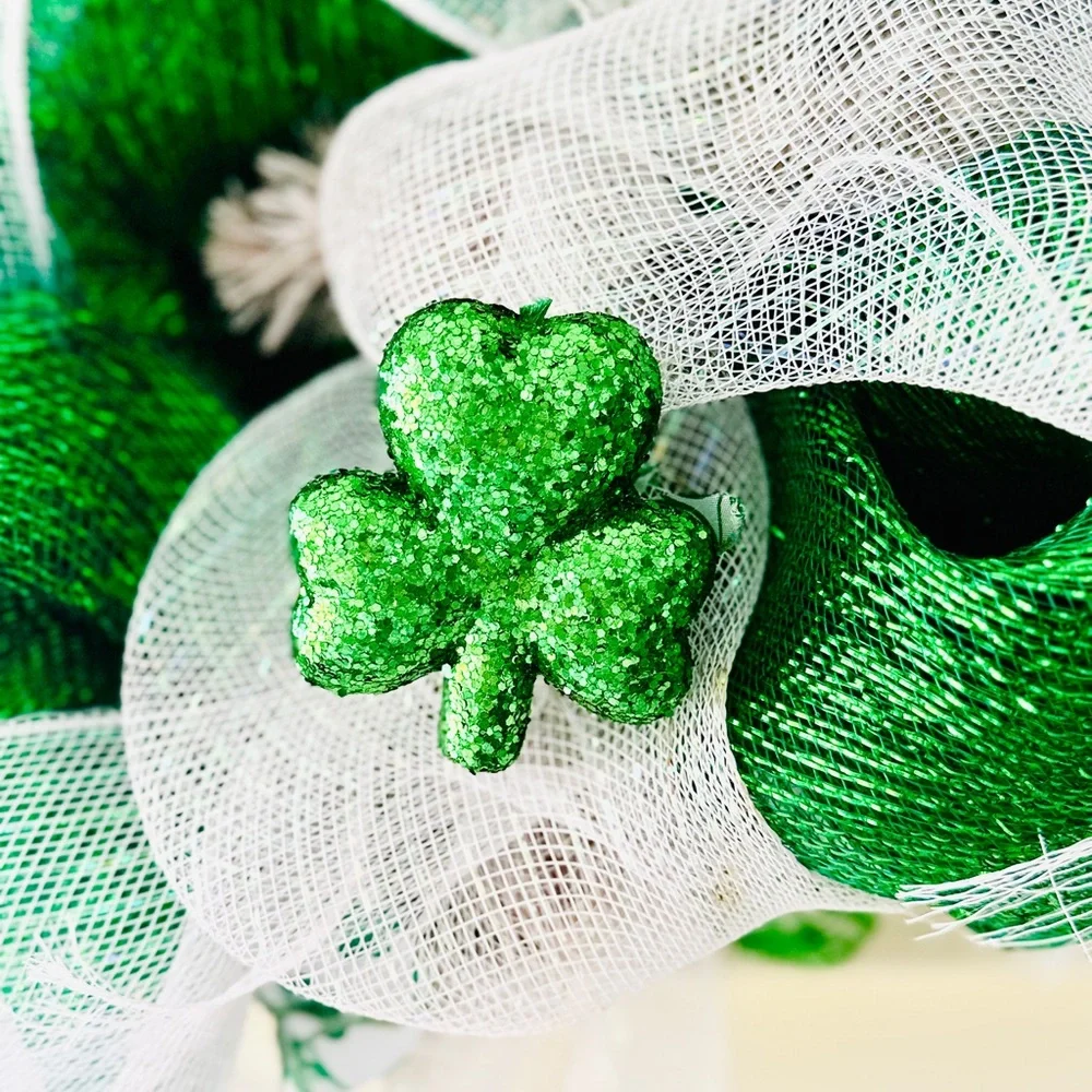 ST PADDY’s DAY is almost here! 29” WREATH quality MATERIAL SAFE FOR INT OR EXT. - Picture 11 of 11